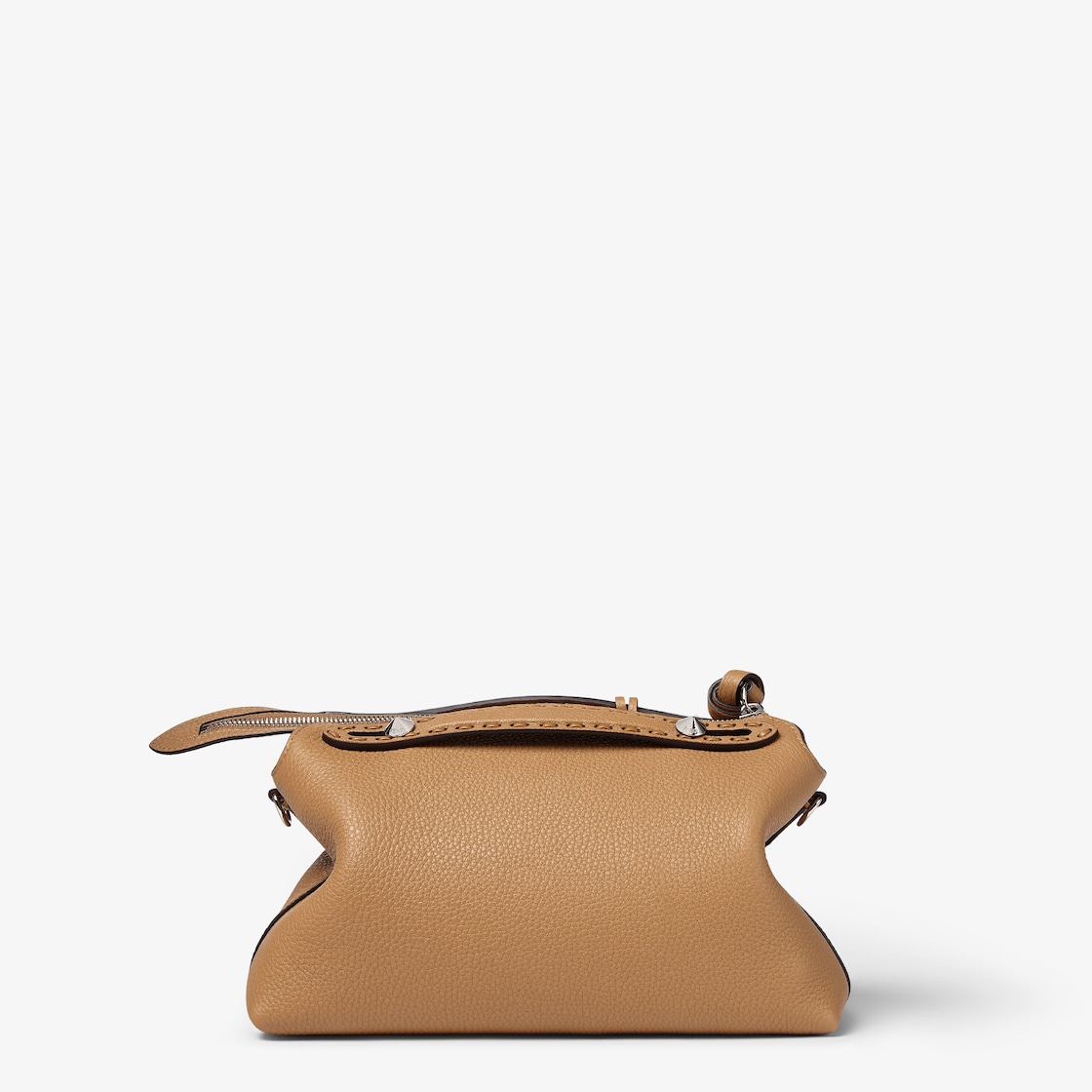 FENDI By The Way Selleria Medium Cappuccino-colored Selleria bag with 192 hand-sewn stitches - Image 3